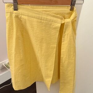Lauren James Yellow Wrap Skirt